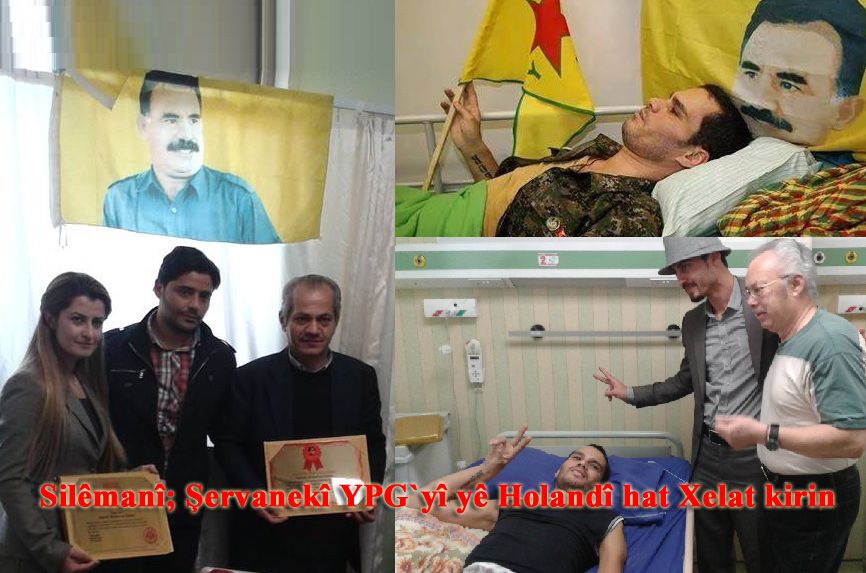 Silêmanî; Şervanekî YPG`yî yê Holandî hat Xelat kirin